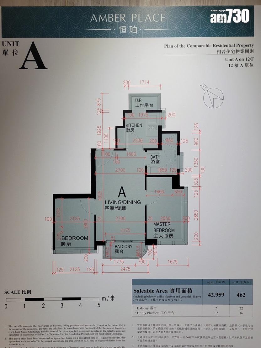 恒珀示範單位|睇晒4個現樓一房及兩房 外望球場景觀開揚|多圖有片