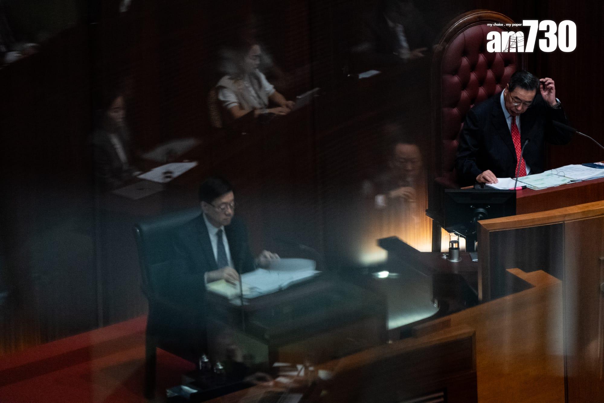 立法會行政長官互動交流答問會(林靄怡攝)