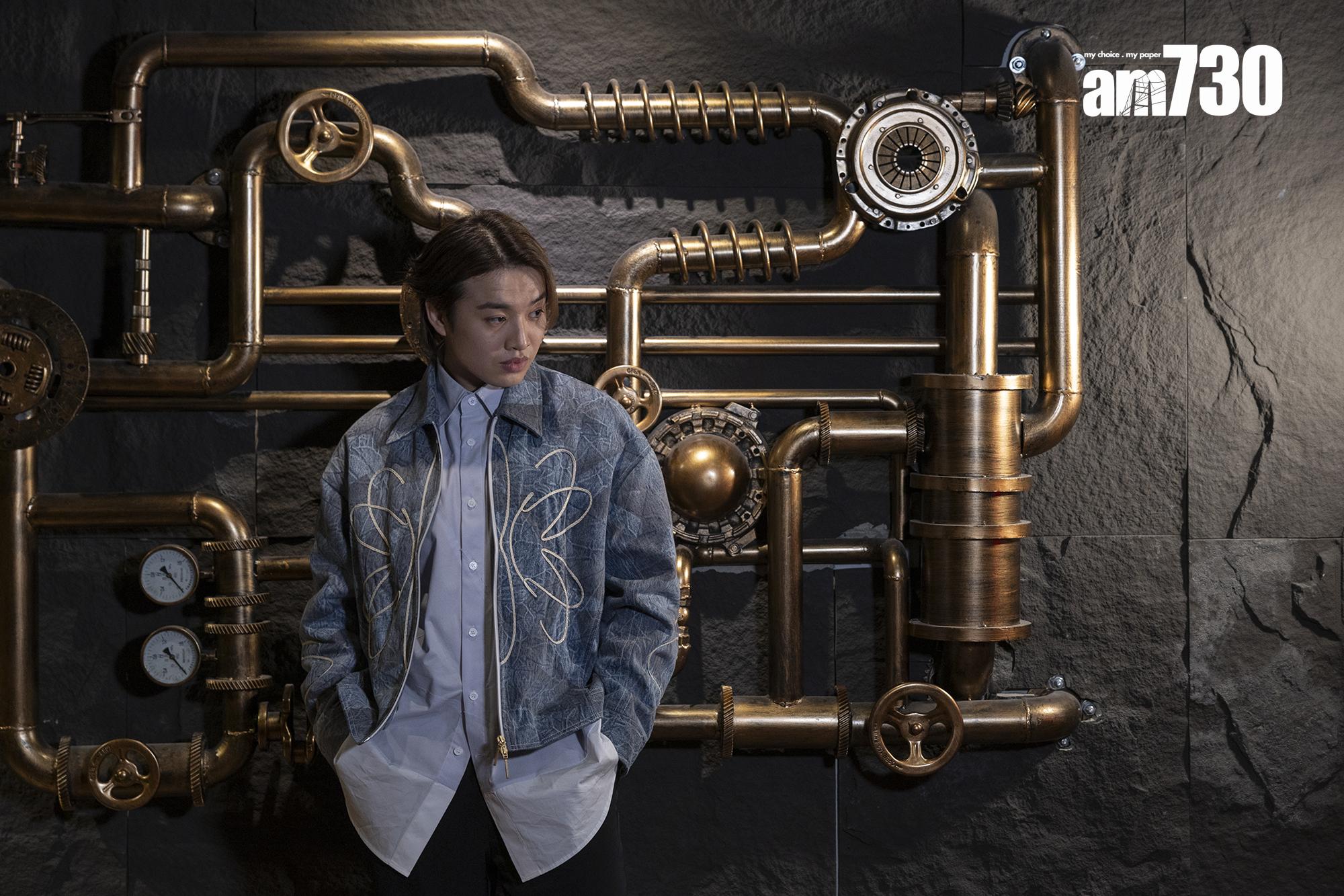 Jer柳應廷表示《筆觸男孩憂鬱之死》的歌詞,讓他回想初心。(蘇文傑攝)