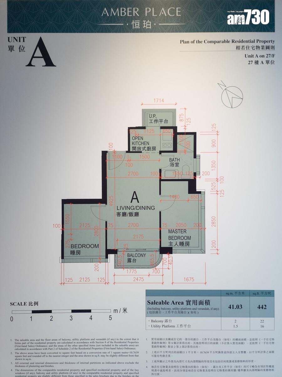 恒珀示範單位|睇晒4個現樓一房及兩房 外望球場景觀開揚|多圖有片