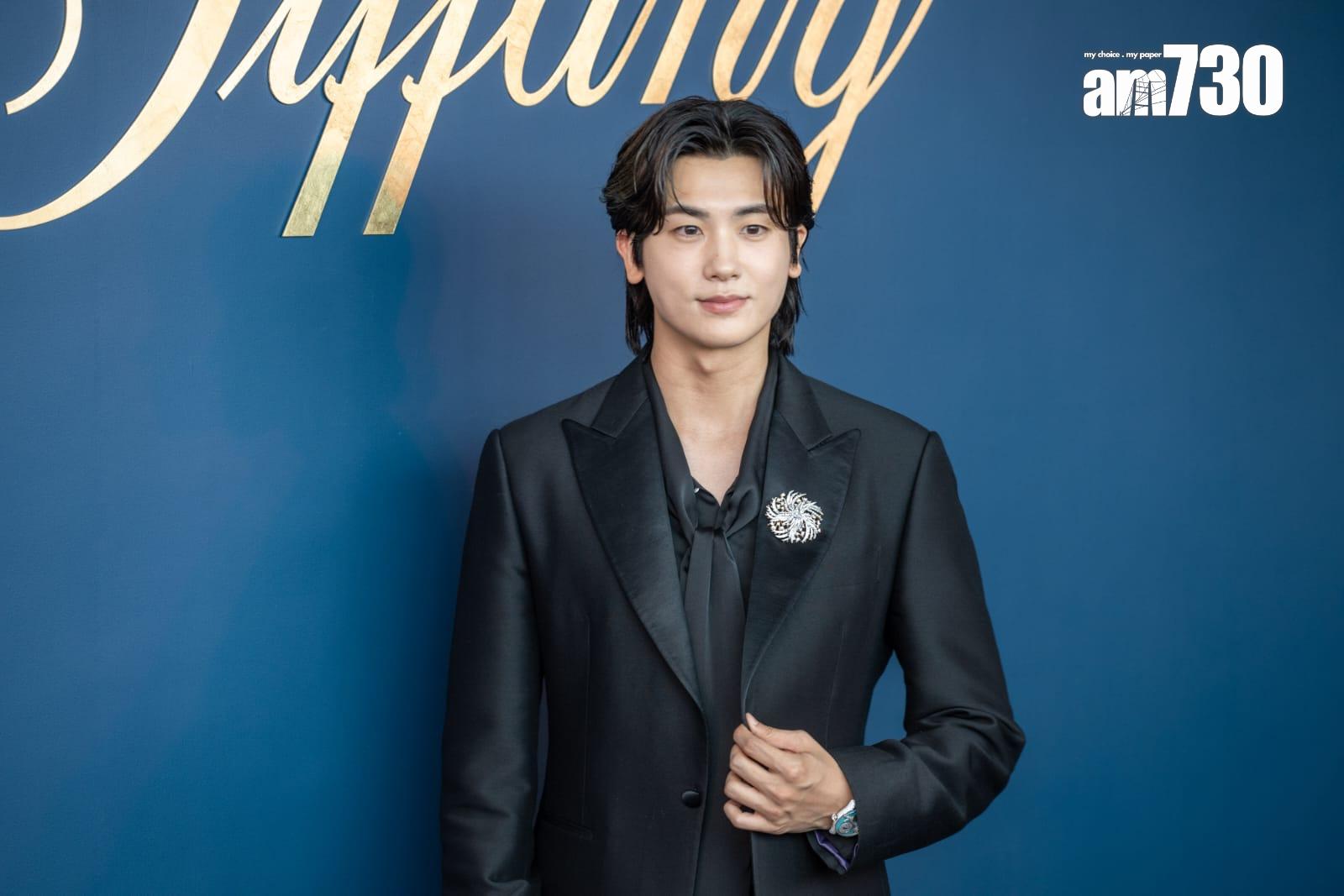 韓星朴炯植來港出席品牌發布會。(陳奕釗攝)