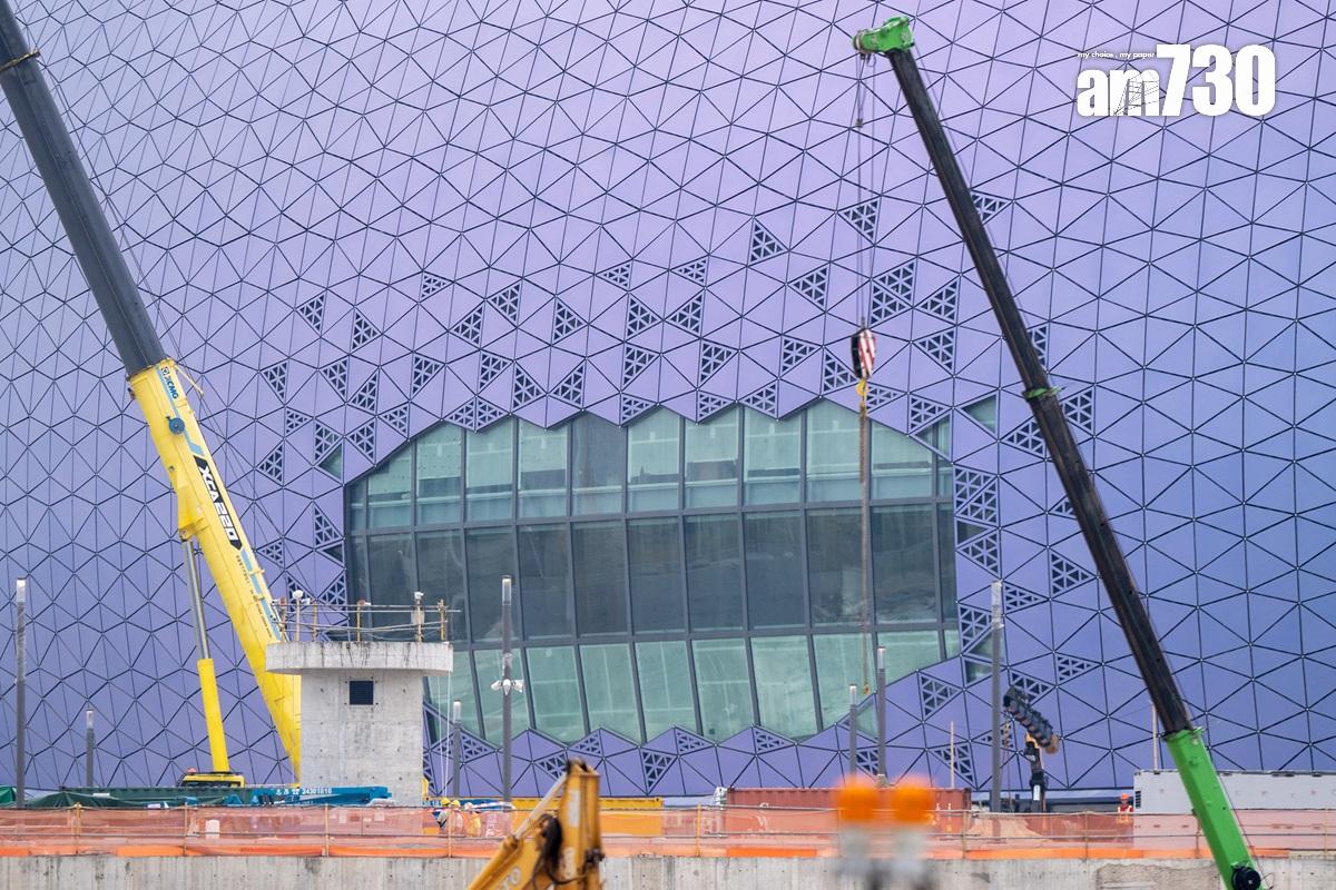 啟德體育園明年分階段啟用。(資料圖片/林靄怡攝)