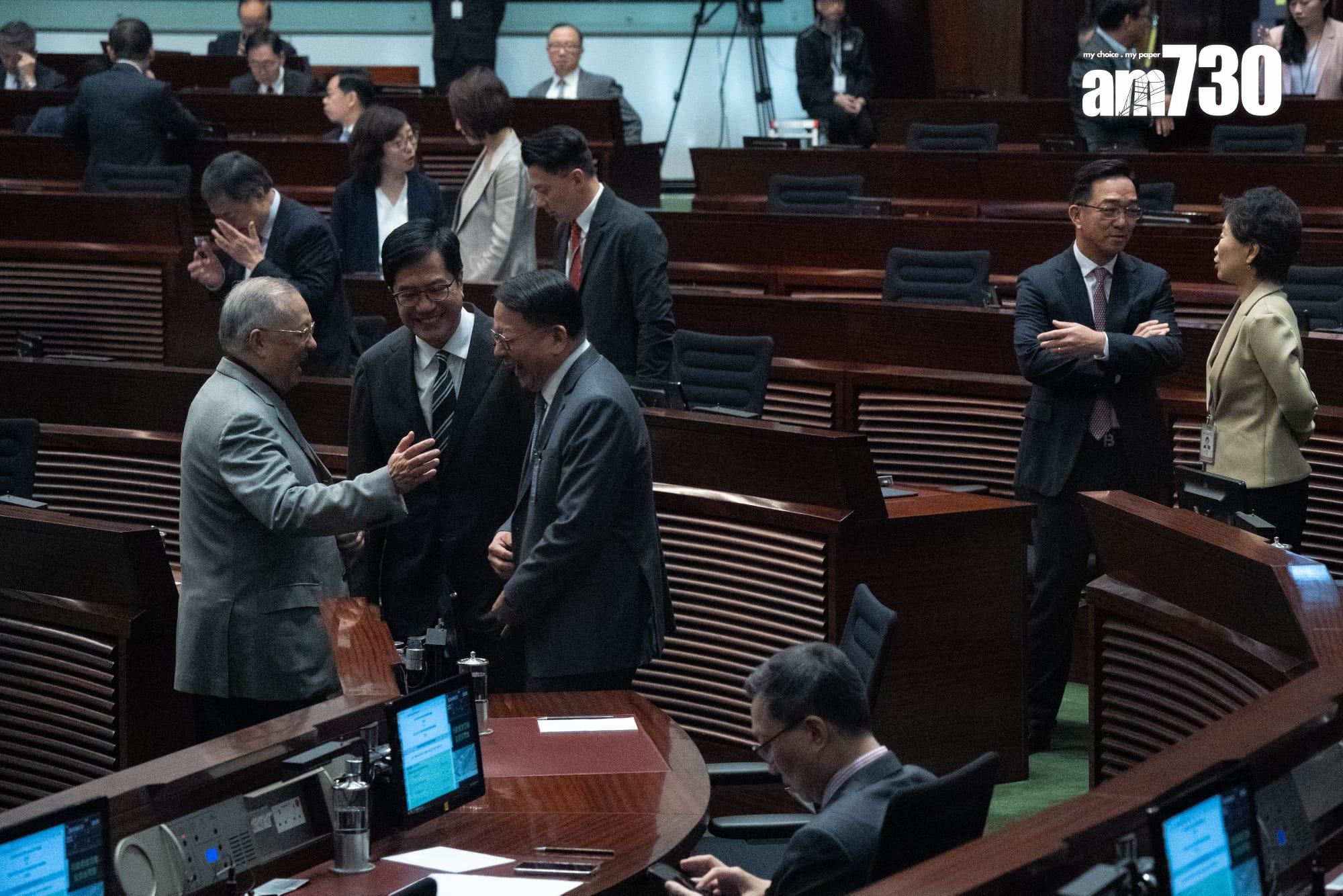 立法會行政長官互動交流答問會(林靄怡攝)