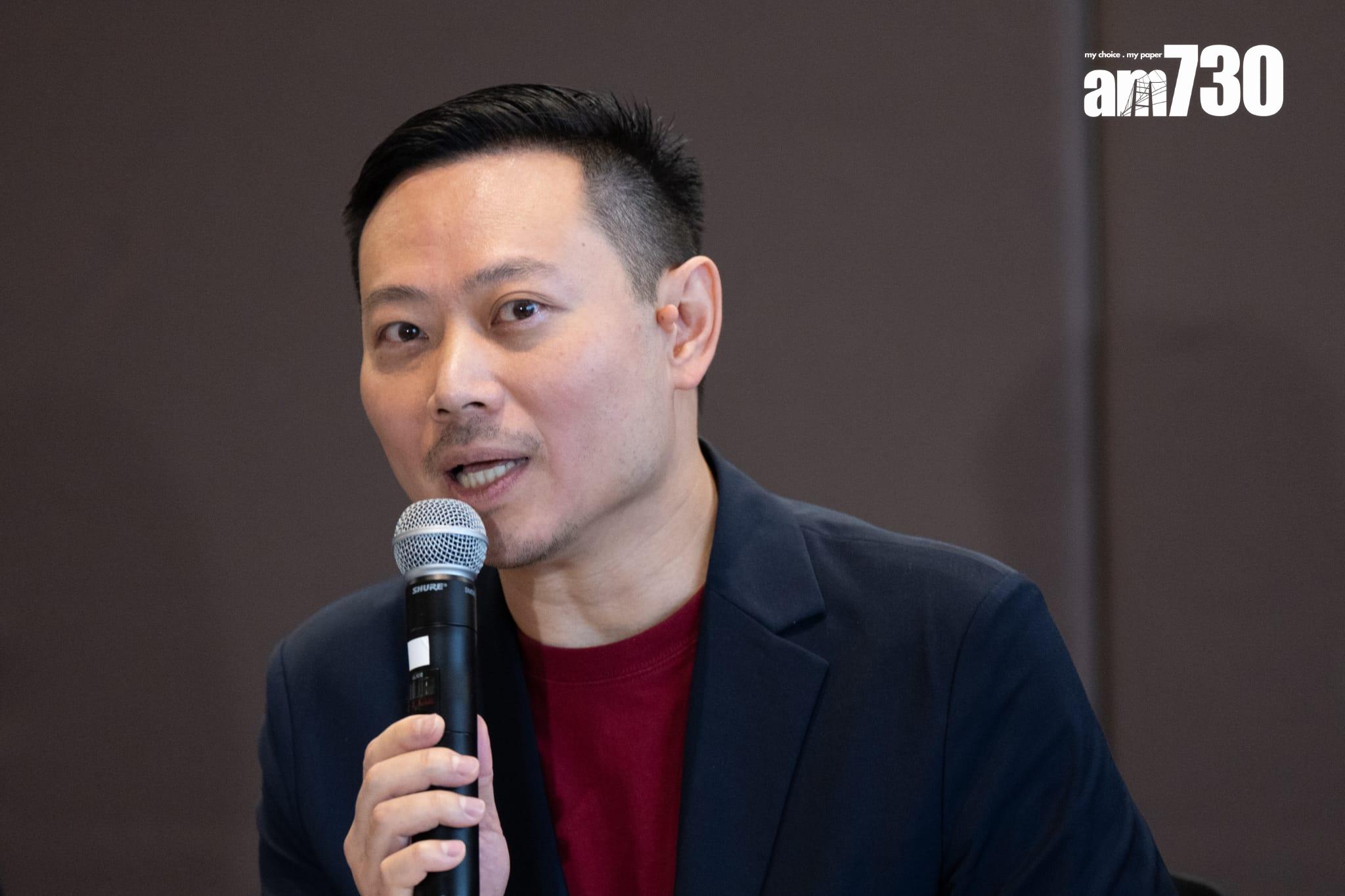 旅遊業相關業界代表召開記者會,講述目前正面對的困難和挑戰(林靄怡攝)