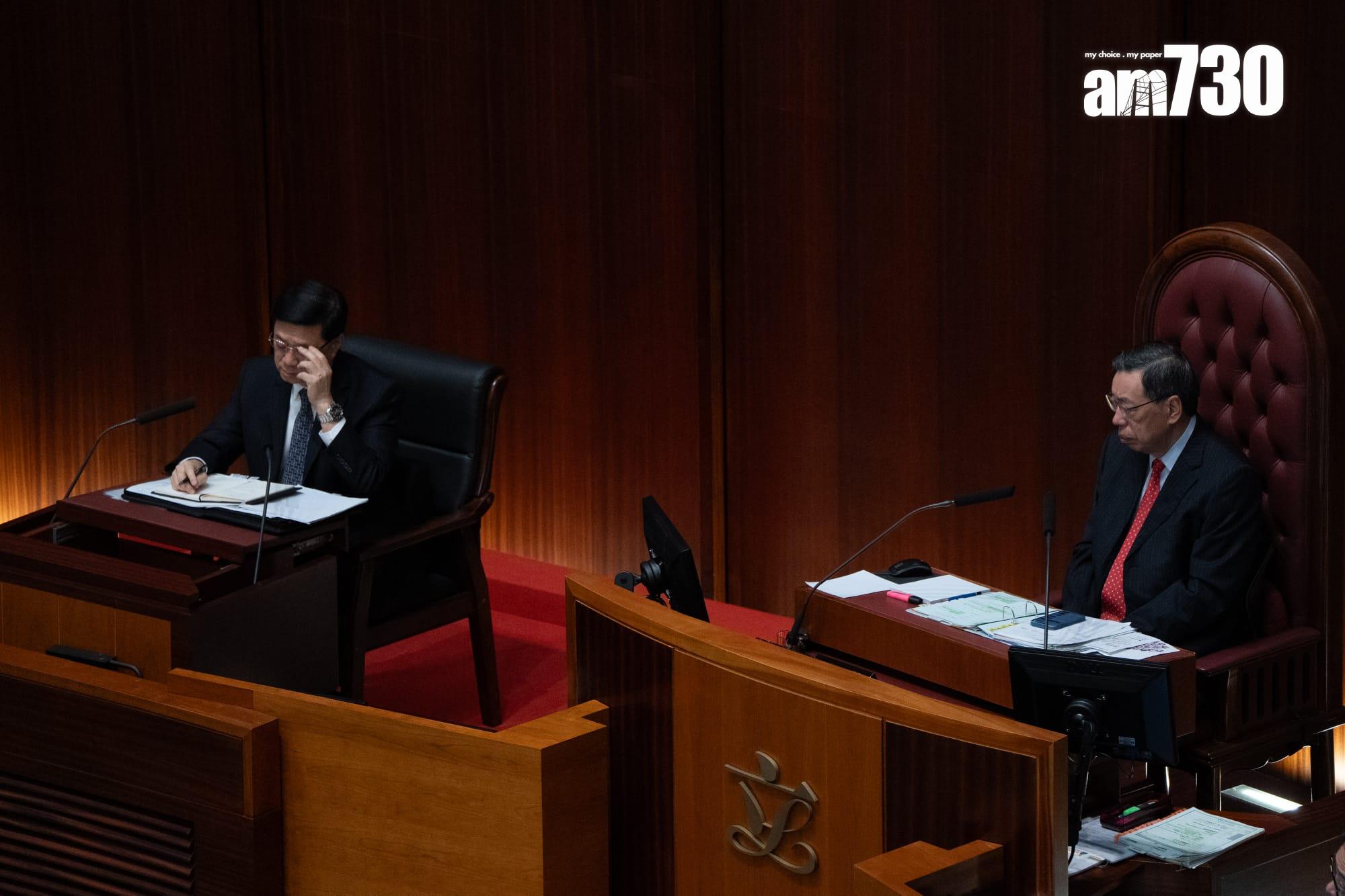 立法會行政長官互動交流答問會(林靄怡攝)