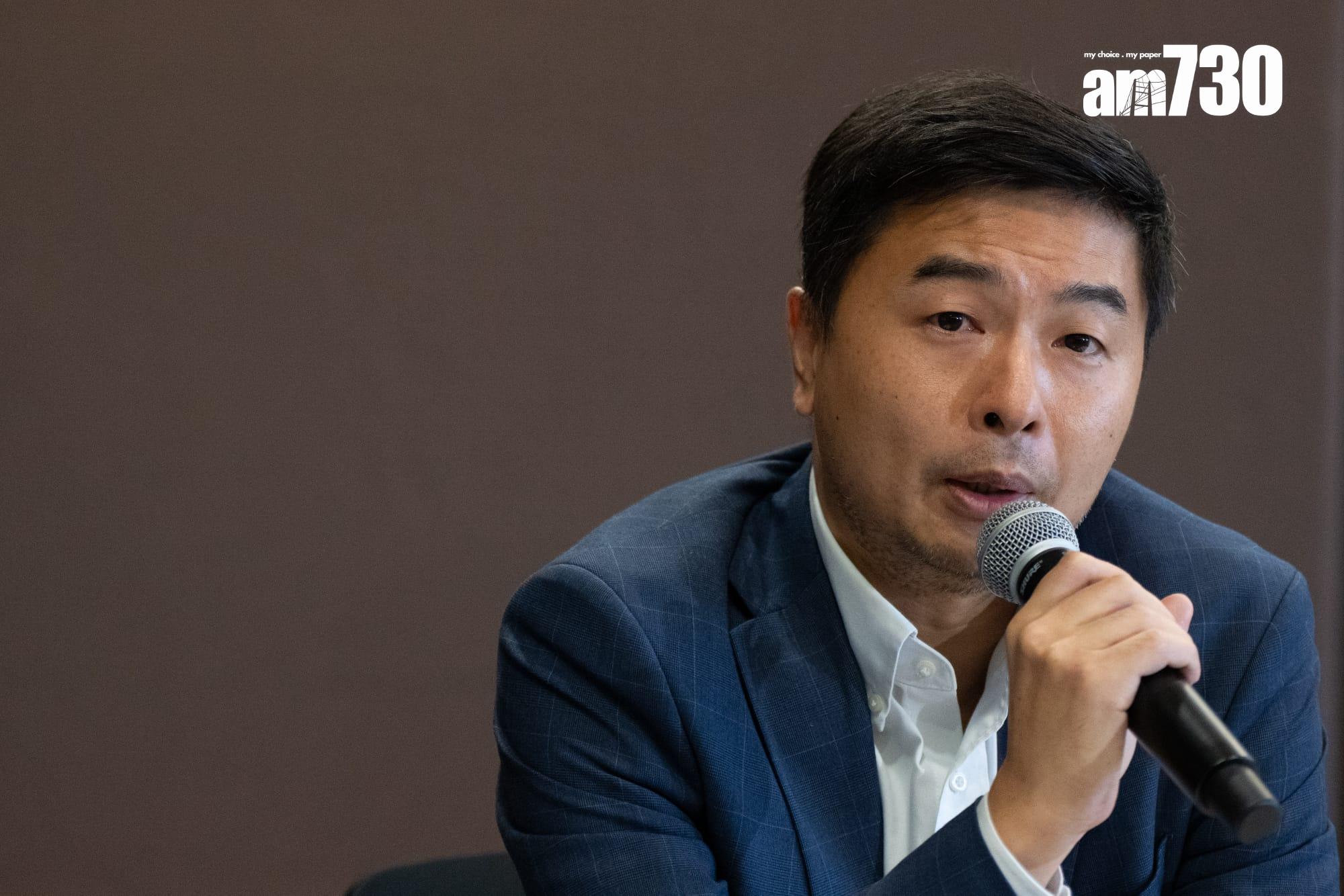 旅遊業相關業界代表召開記者會,講述目前正面對的困難和挑戰(林靄怡攝)