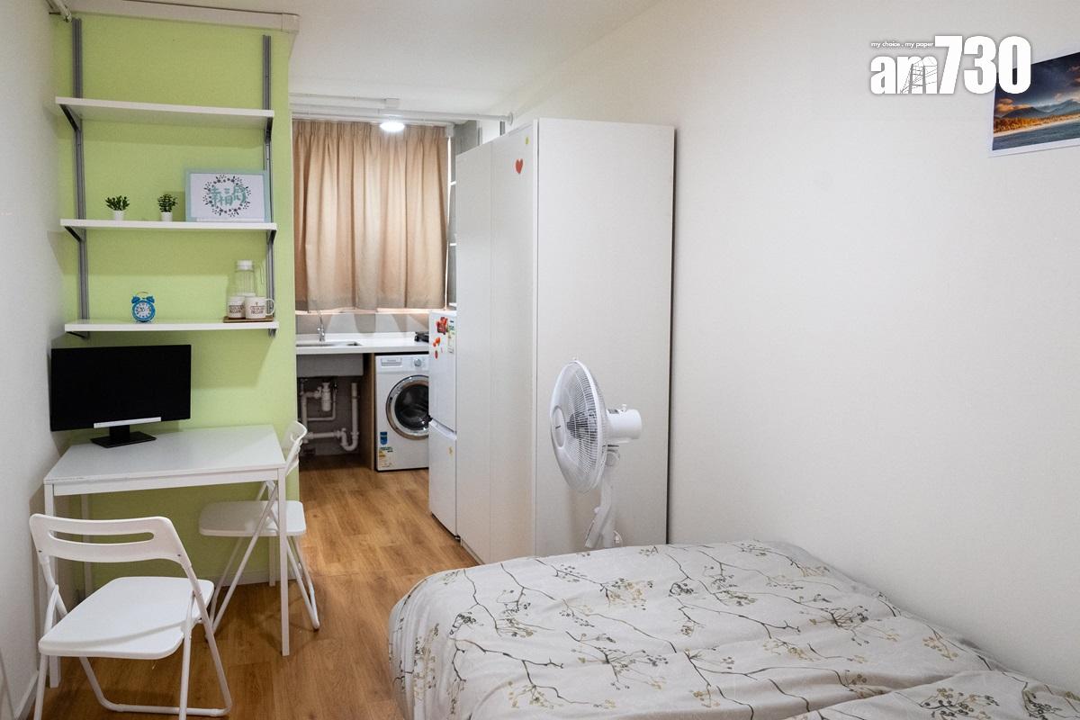 簡約公屋1至2人單位示範單位。(資料圖片/林靄怡攝)