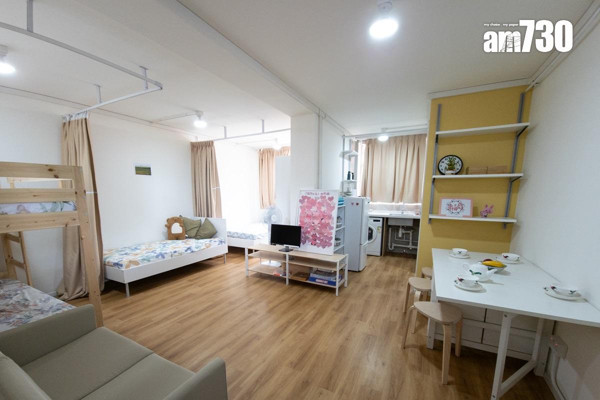 簡約公屋4至5人單位示範單位。(資料圖片/林靄怡攝)