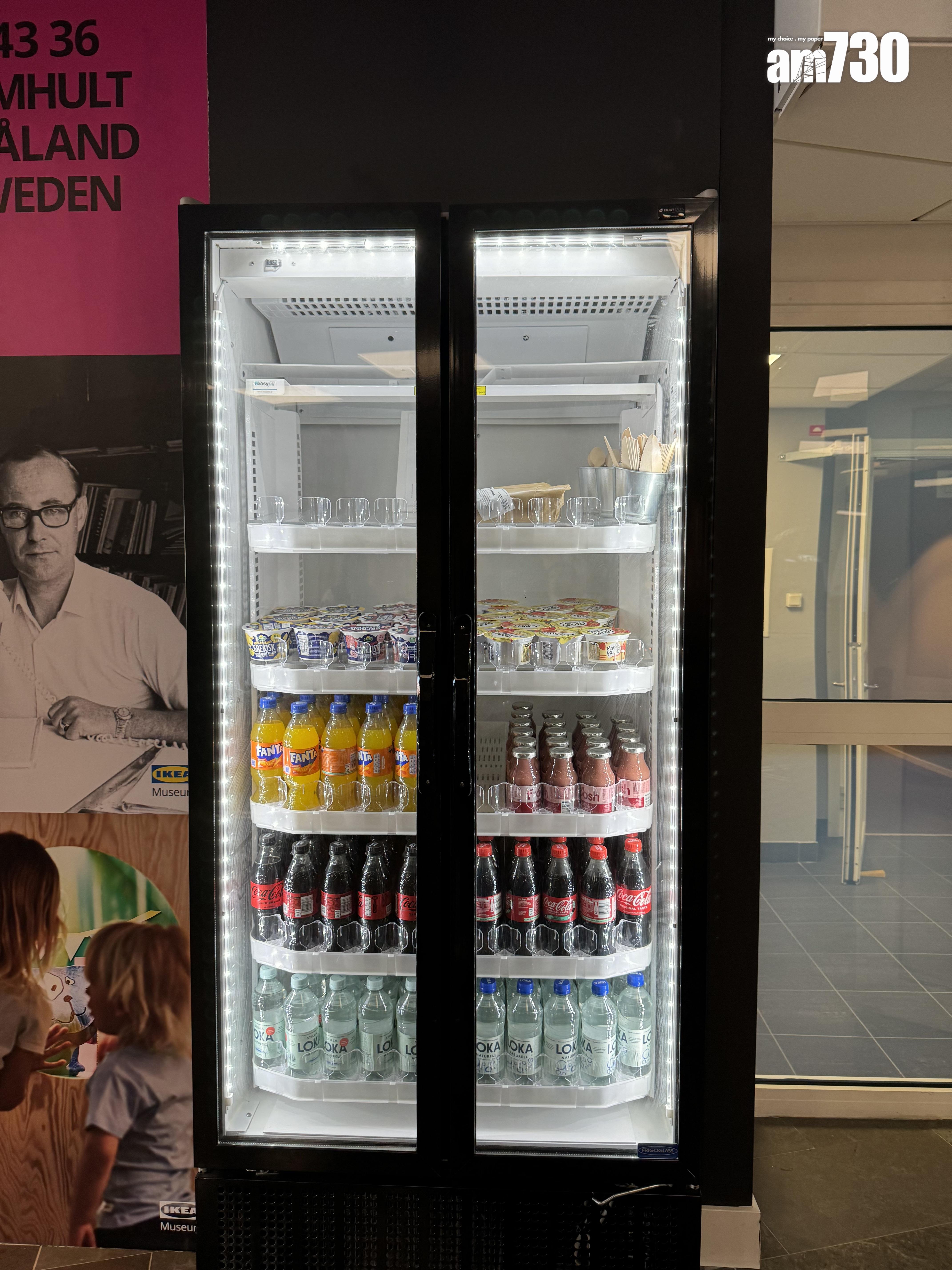 大堂亦有售賣飲料及零食