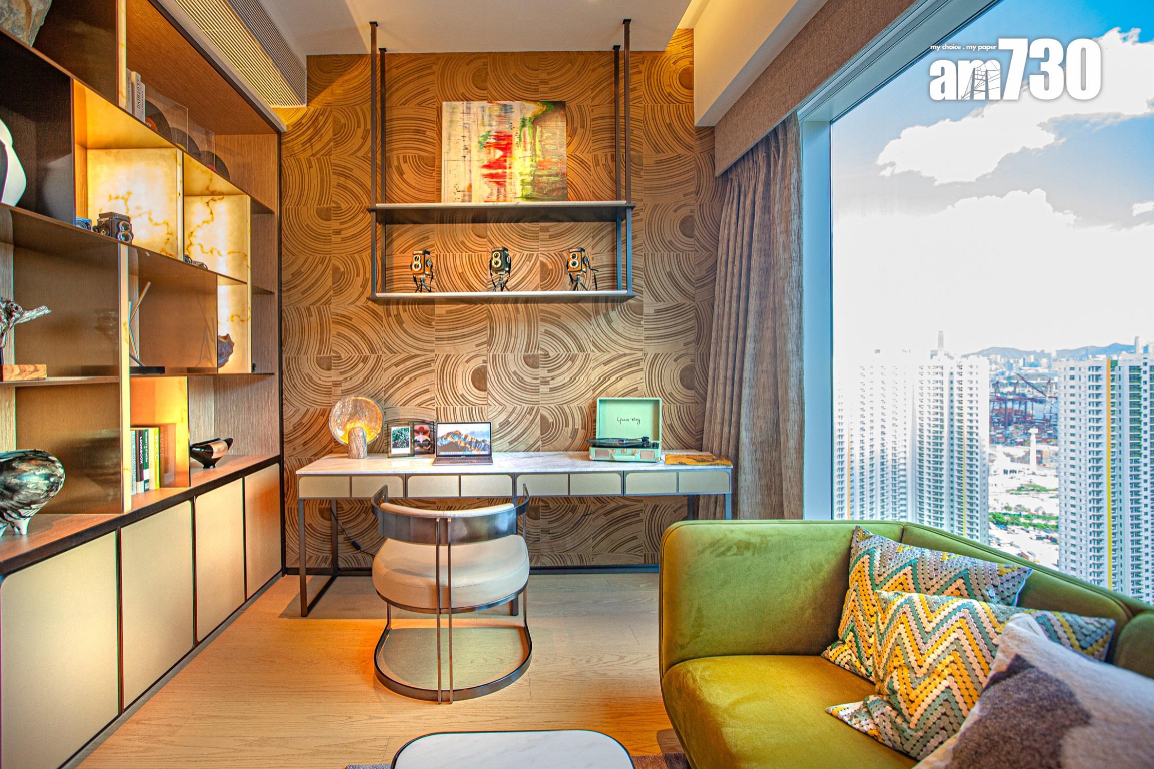 明翹匯示範單位|2685呎四房頂層複式樓王曝光 巨型客廳擁維港景致|青衣新盤