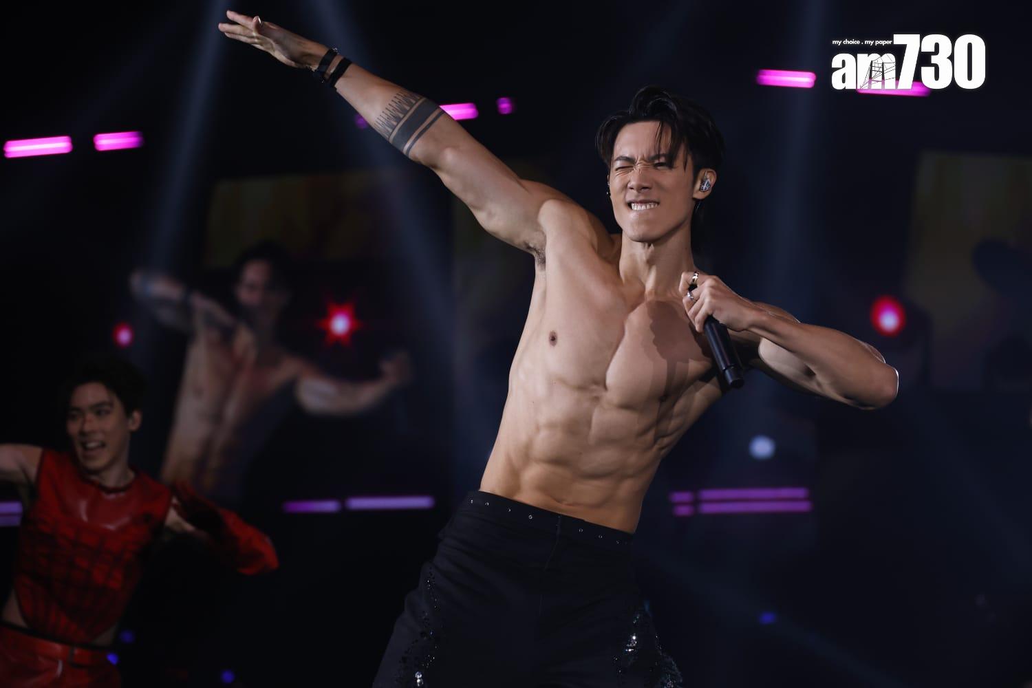 Stanley邱士縉憑MIRRO演唱會的演出獲封「大表波」。