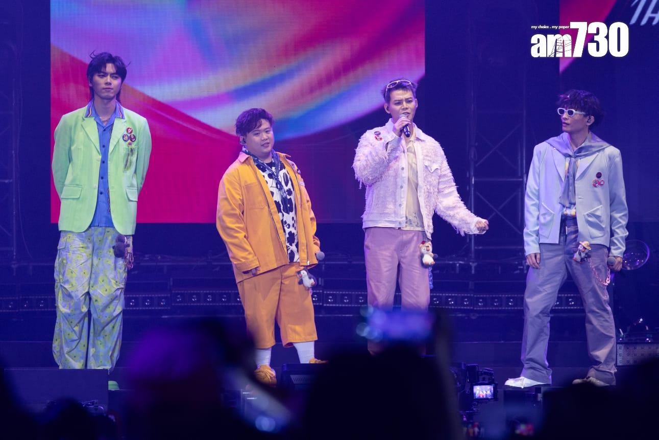 ERROR自前年的演唱會後,再踏舞台與MIRROR舉行《Katch the POP》音樂會。(蘇文傑攝)