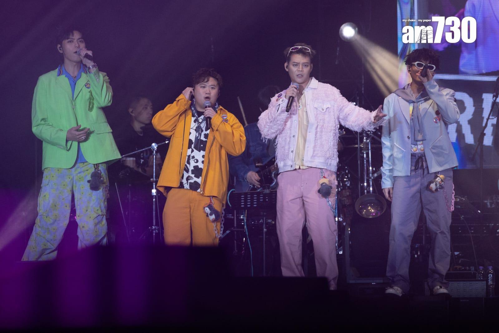 ERROR自前年的演唱會後,相隔年半再有機會開騷。(蘇文傑攝)