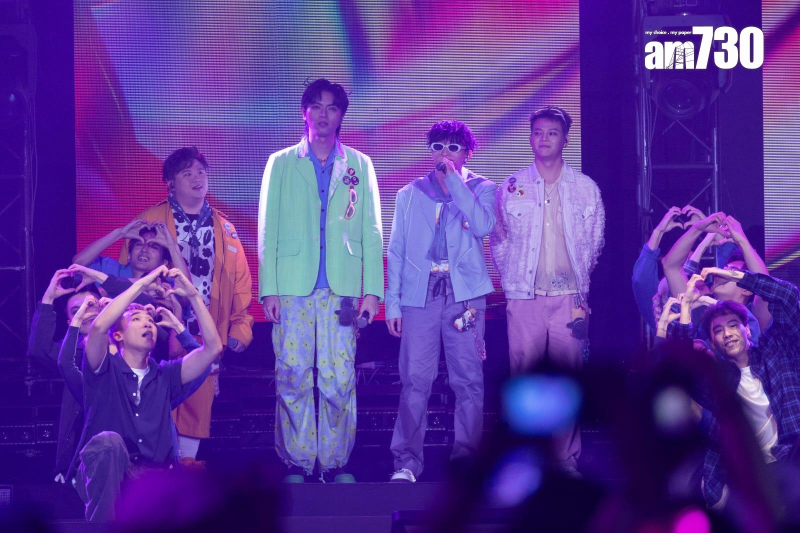 ERROR自前年的演唱會後,再踏舞台與MIRROR舉行《Katch the POP》音樂會。(蘇文傑攝)