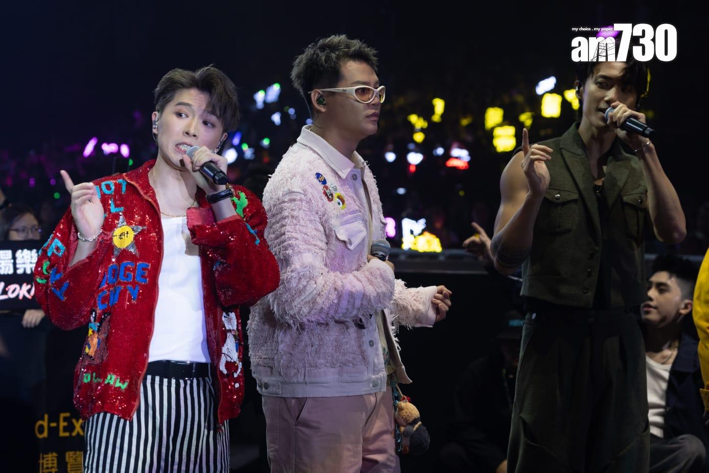 保錡在《Katch the POP》音樂會與MIRROR有不少crossover。(蘇文傑攝)
