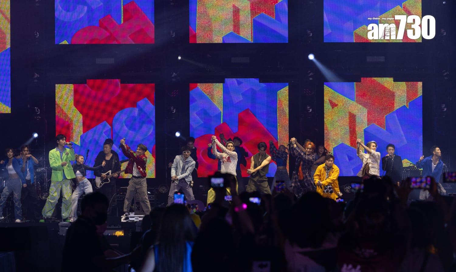 MIRROR X ERROR《Katch the POP》音樂會。(蘇文傑攝)