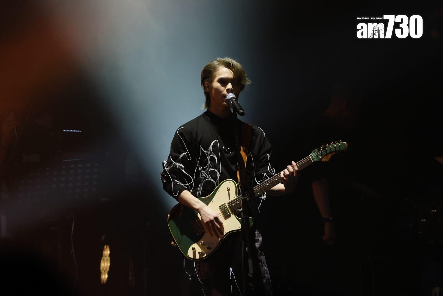 Tigr在《Katch the POP》音樂會與ERROR夾Band演出。(蘇文傑攝)