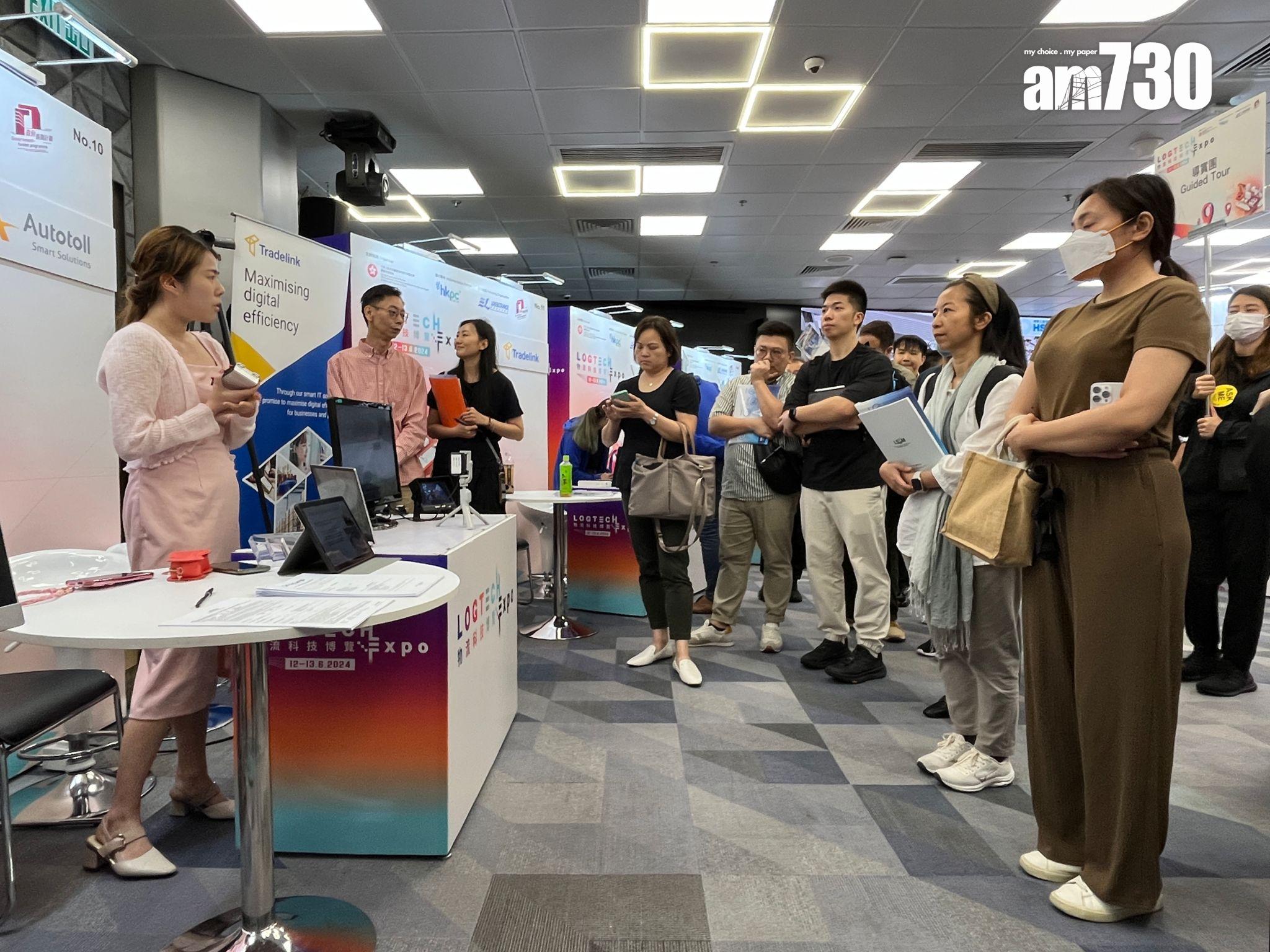 第三屆物流科技博覽今開幕,為業界推廣ESG及科技化商機。(陳詠琳攝)