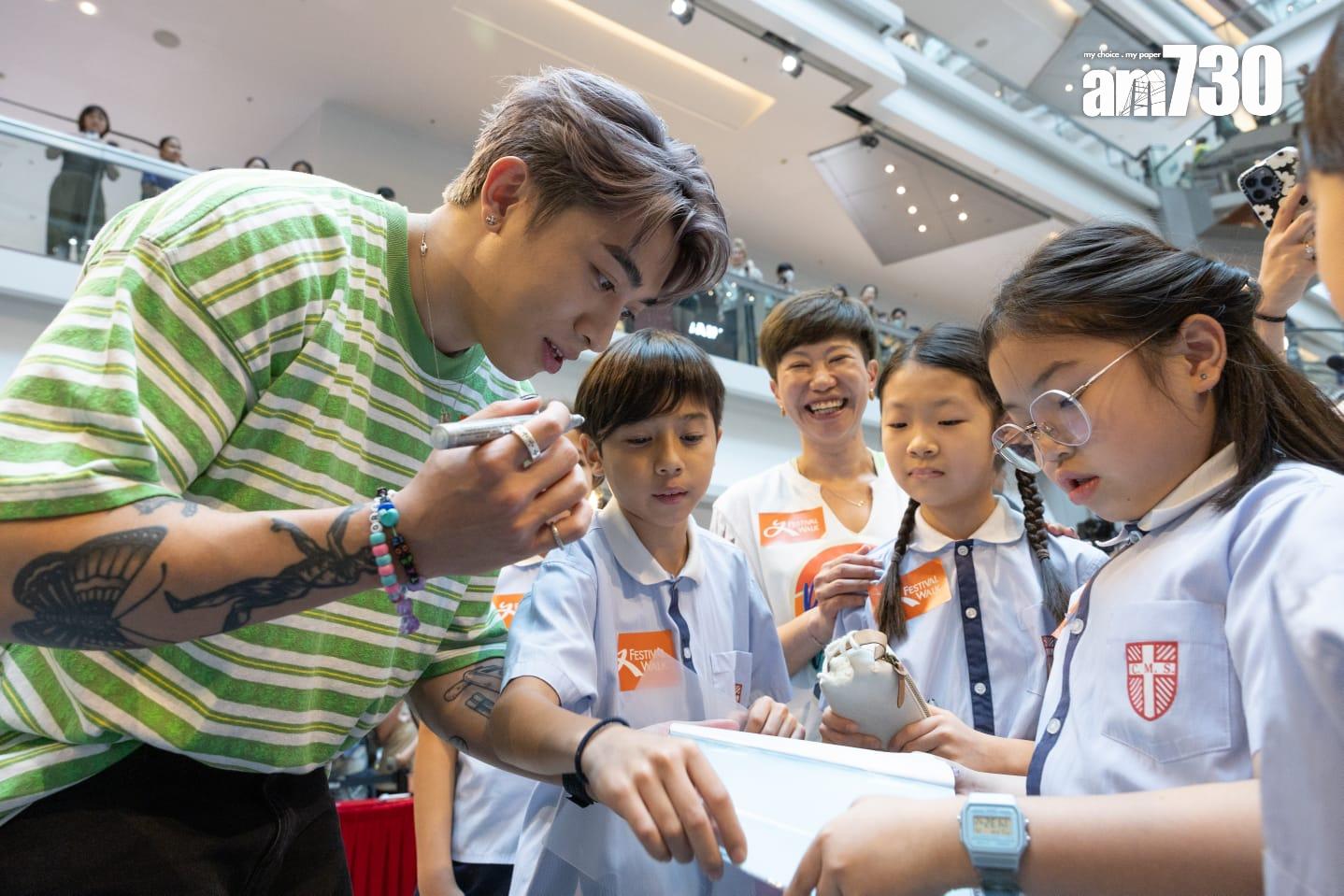 Tyson Yoshi自言喜歡小朋友,打算結婚幾年後生育。(蘇文傑攝)