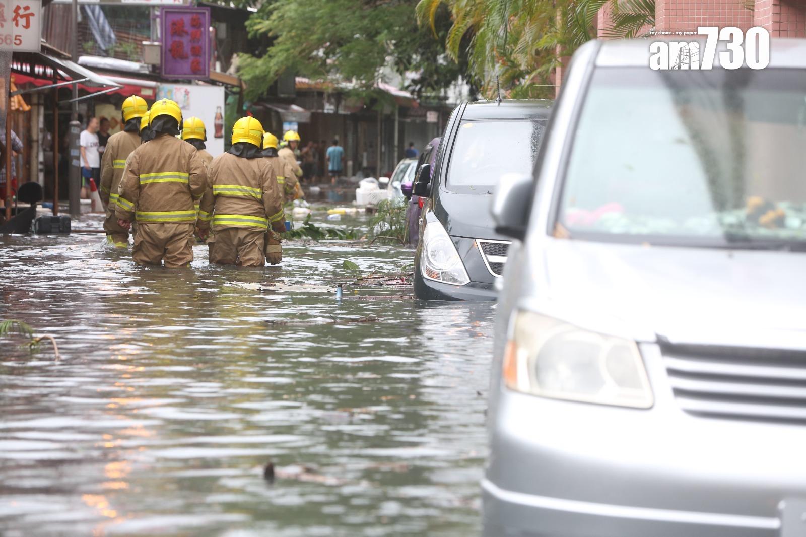 颱風天鴿回顧|鯉魚門三家村