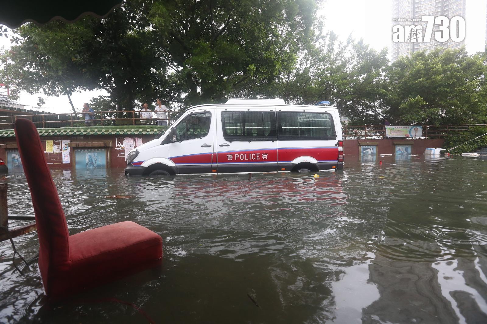 颱風天鴿回顧|鯉魚門三家村