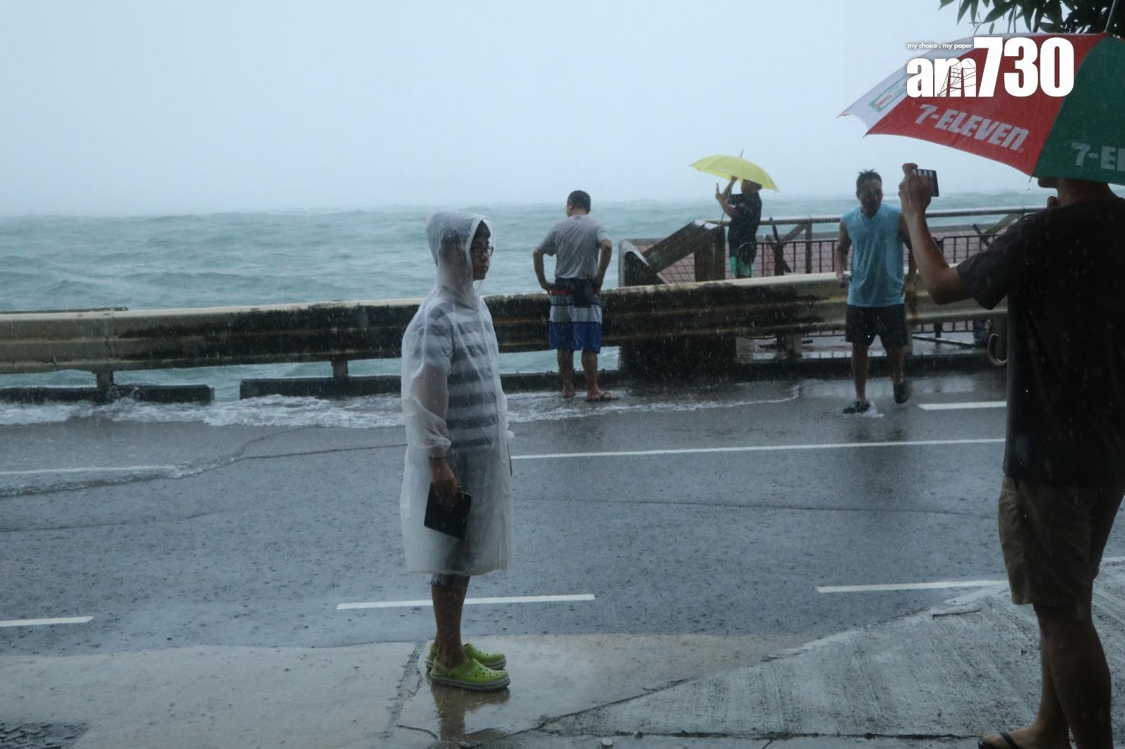 颱風天鴿回顧|十號風球西環堅尼地城