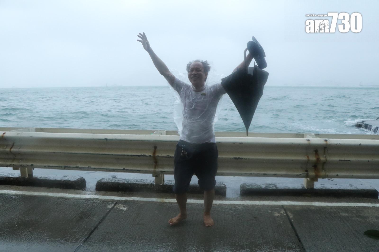 颱風天鴿回顧|十號風球西環堅尼地城