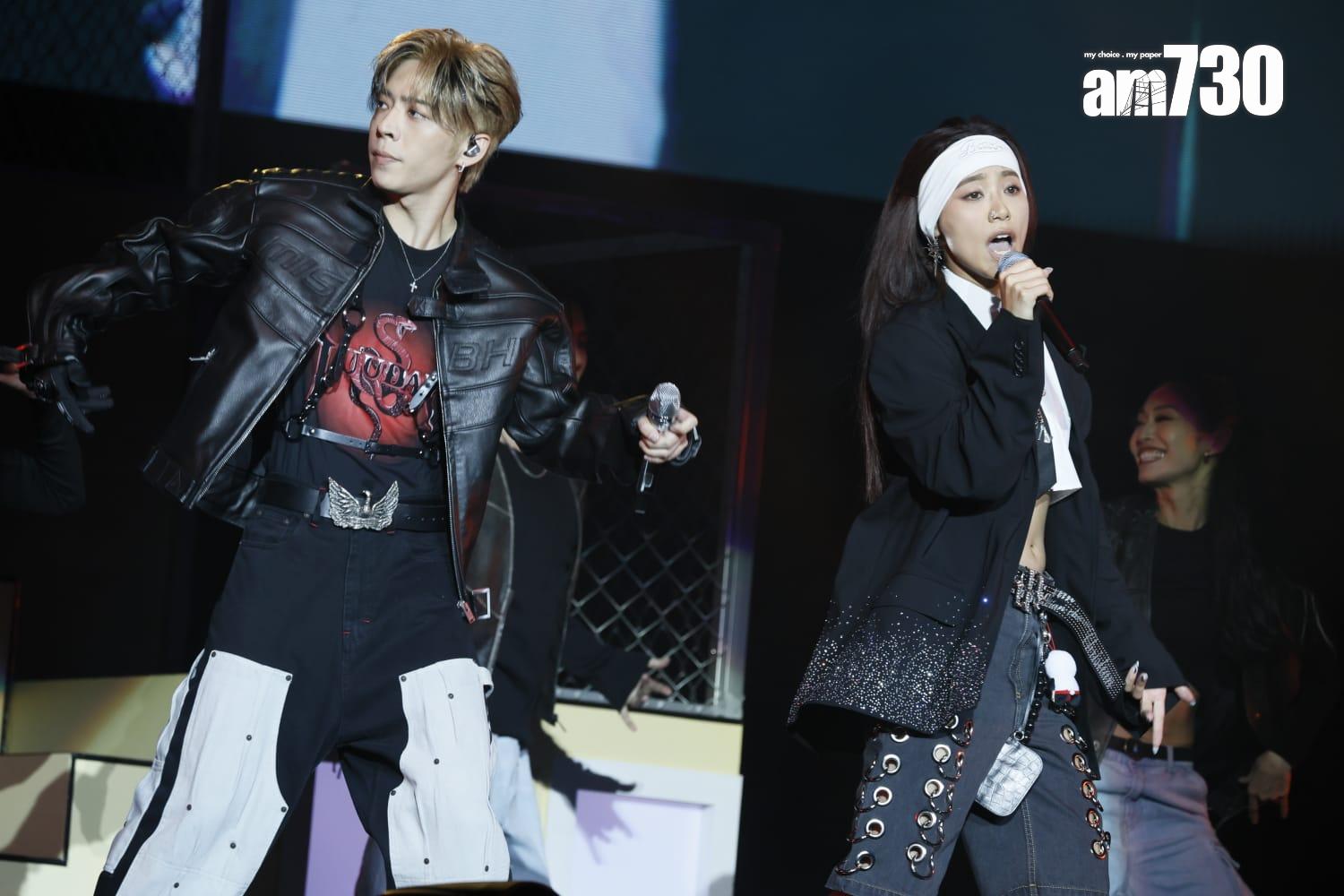 《拉闊音樂會 SparkleキラキラEDAN x JACE x JEFFREY x MARF》於亞博舉行。(蘇文傑攝)