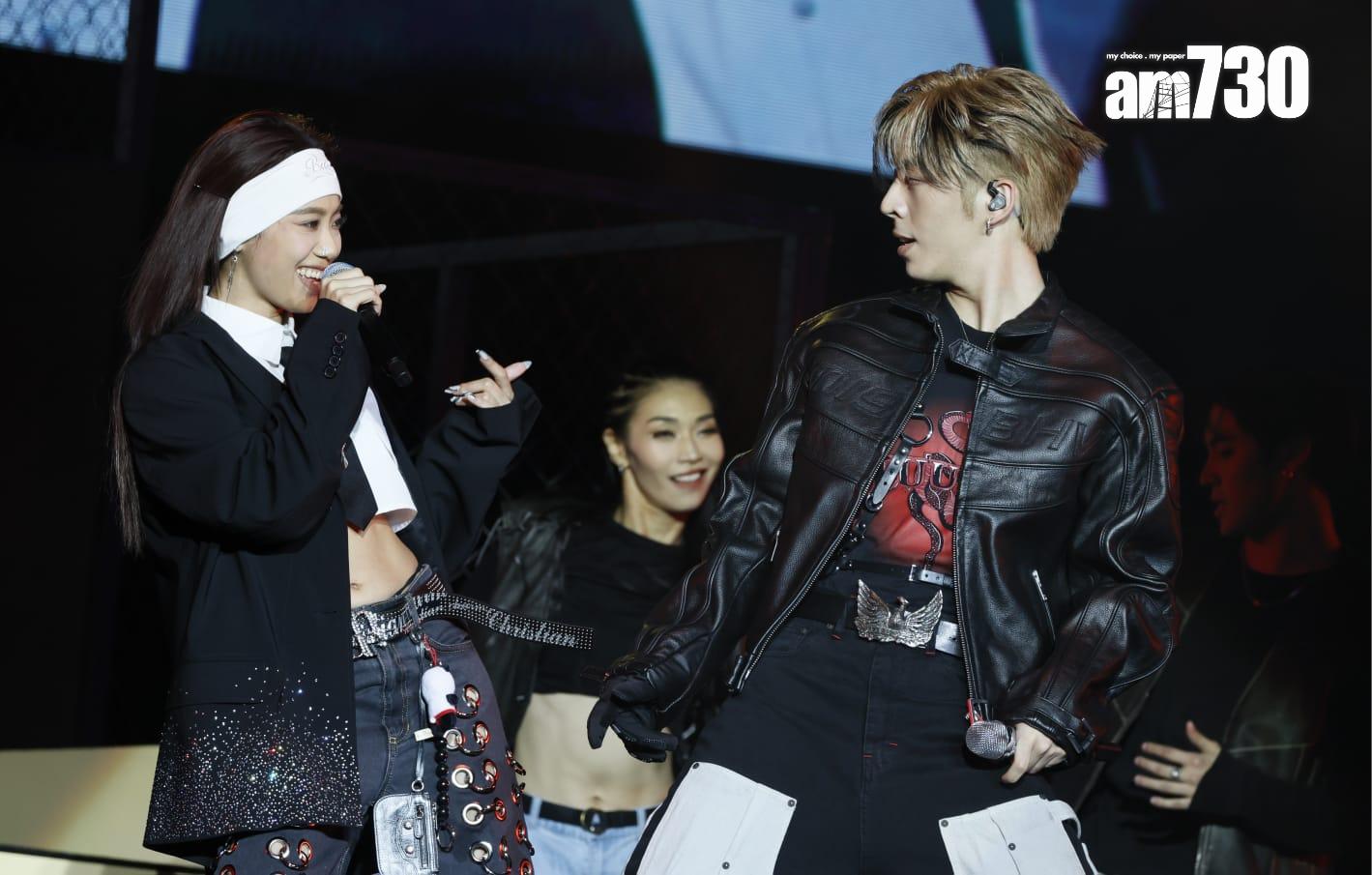 《拉闊音樂會 SparkleキラキラEDAN x JACE x JEFFREY x MARF》於亞博舉行。(蘇文傑攝)