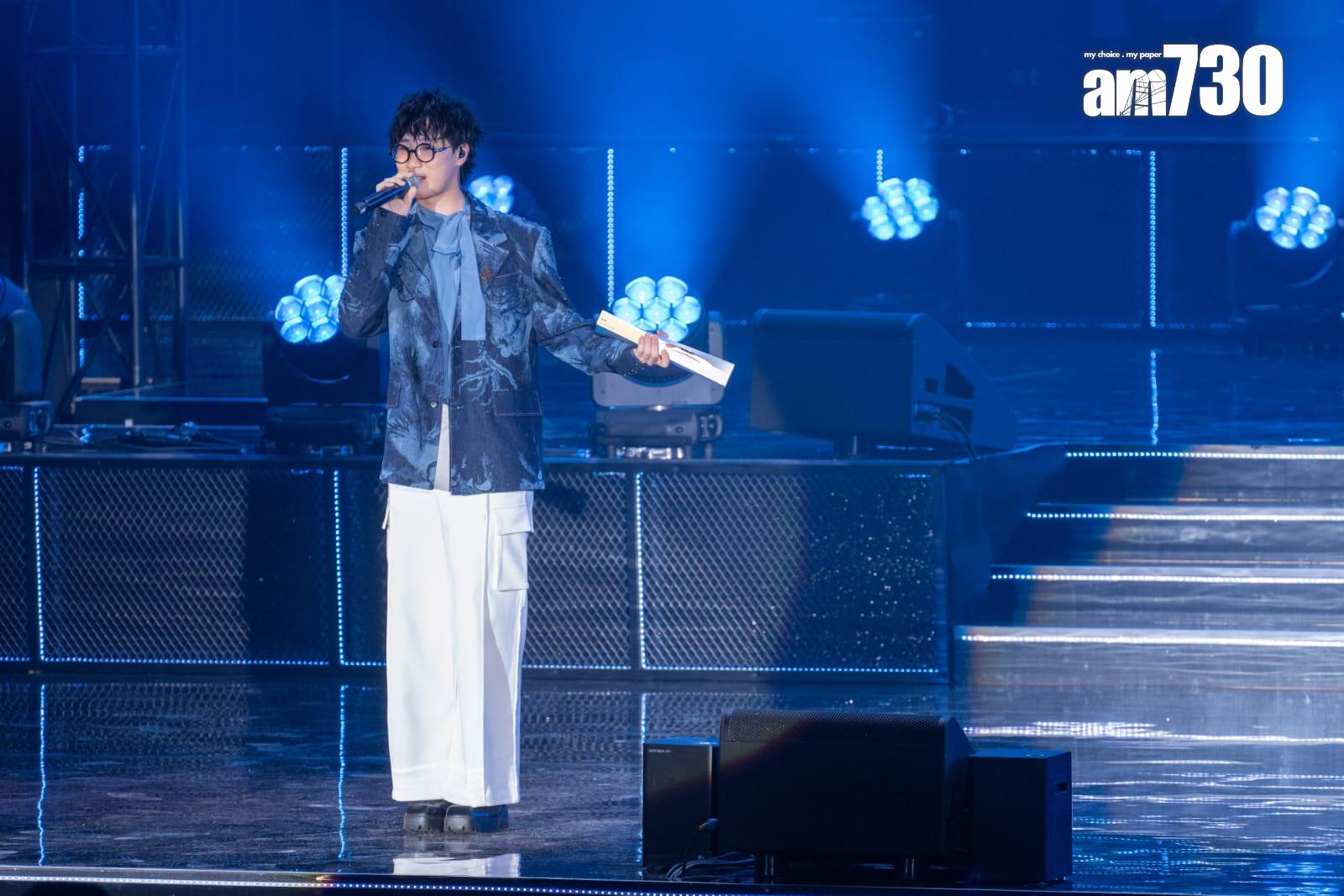 最有前途新人獎銅獎得主︰林智樂。(陳奕釗攝)