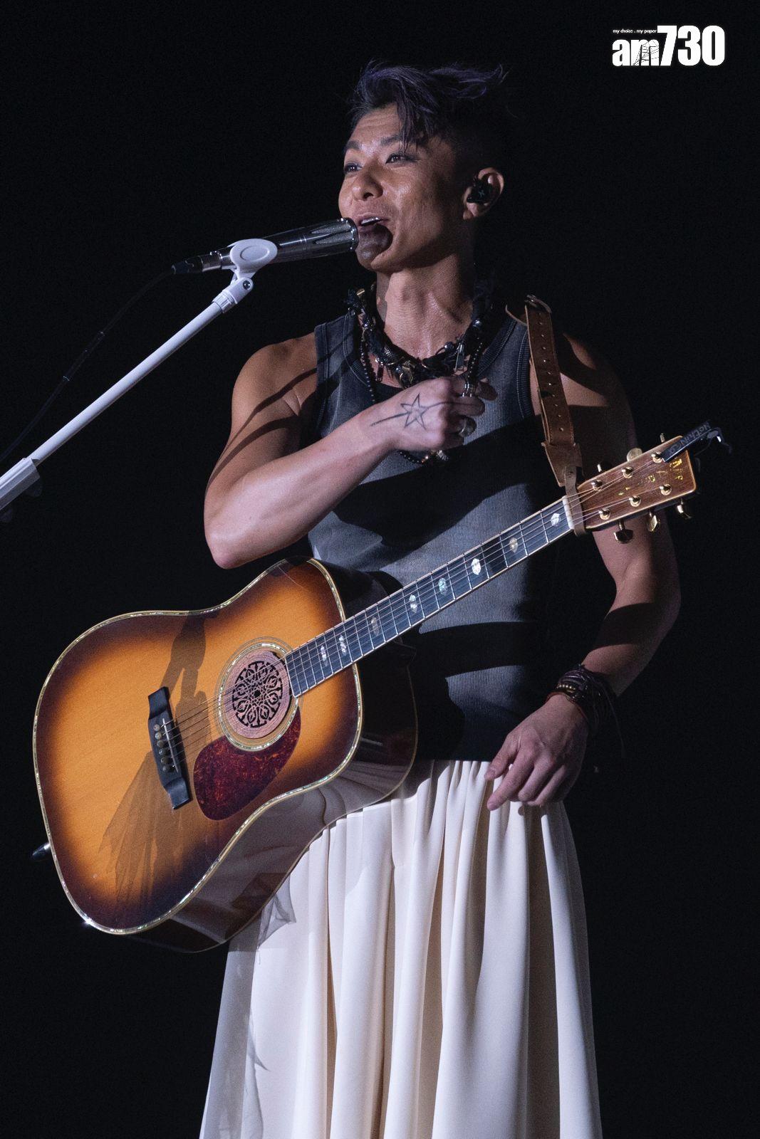 方皓玟與周國賢首個合作的音樂會《The Parallel Live》,周仔特地為開騷練跑瘦身。(蘇文傑攝)