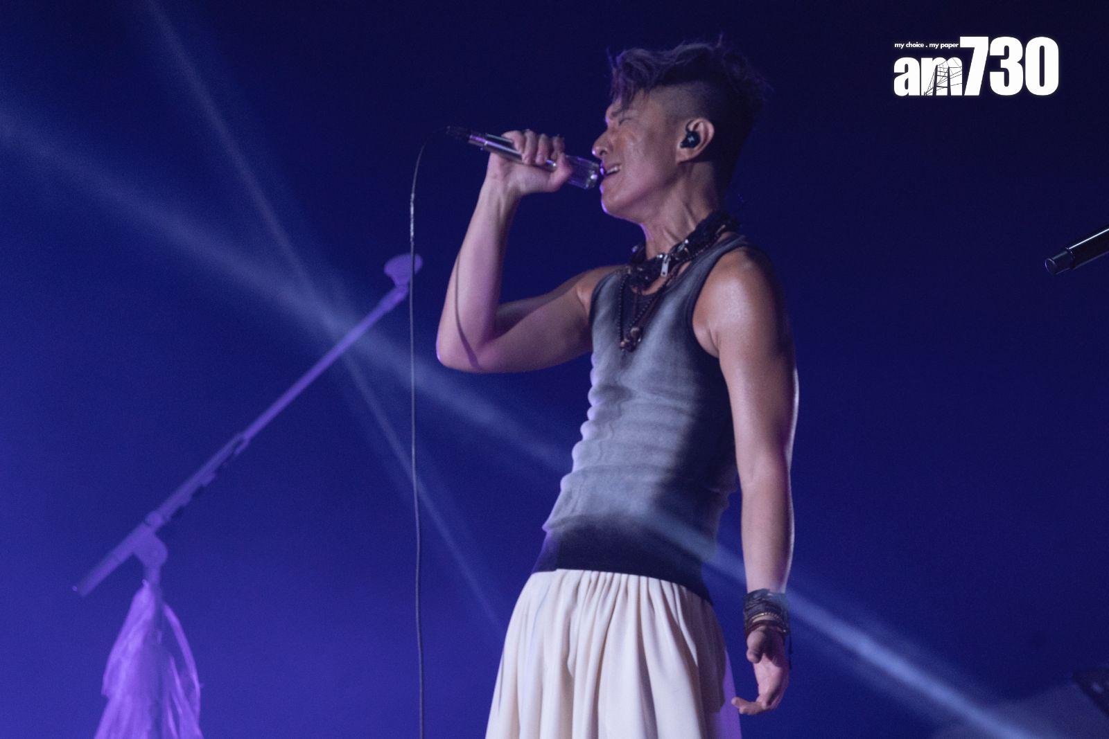 方皓玟與周國賢首個合作的音樂會《The Parallel Live》,周仔特地為開騷練跑瘦身。(蘇文傑攝)