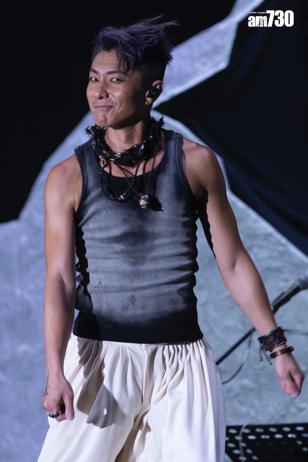 方皓玟與周國賢首個合作的音樂會《The Parallel Live》,周仔特地為開騷練跑瘦身。(蘇文傑攝)