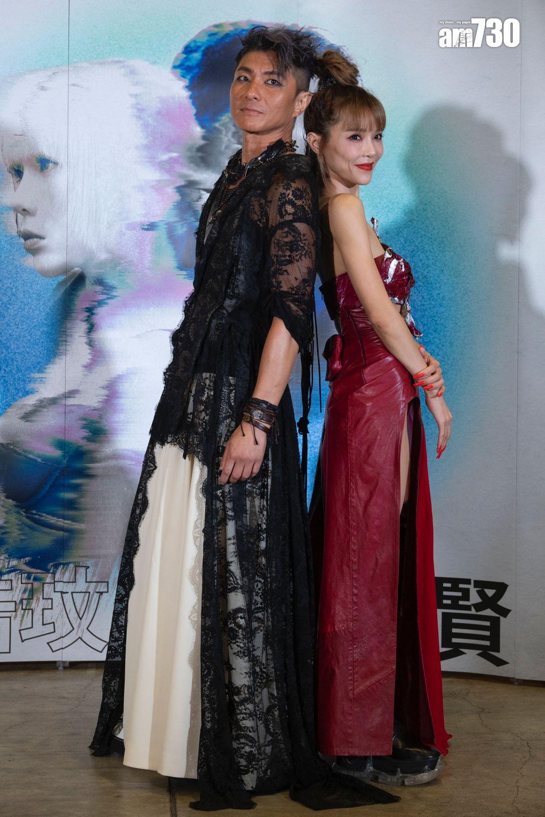 方皓玟與周國賢首個合作的音樂會圓滿結束,兩人大感意猶未盡。(蘇文傑攝)