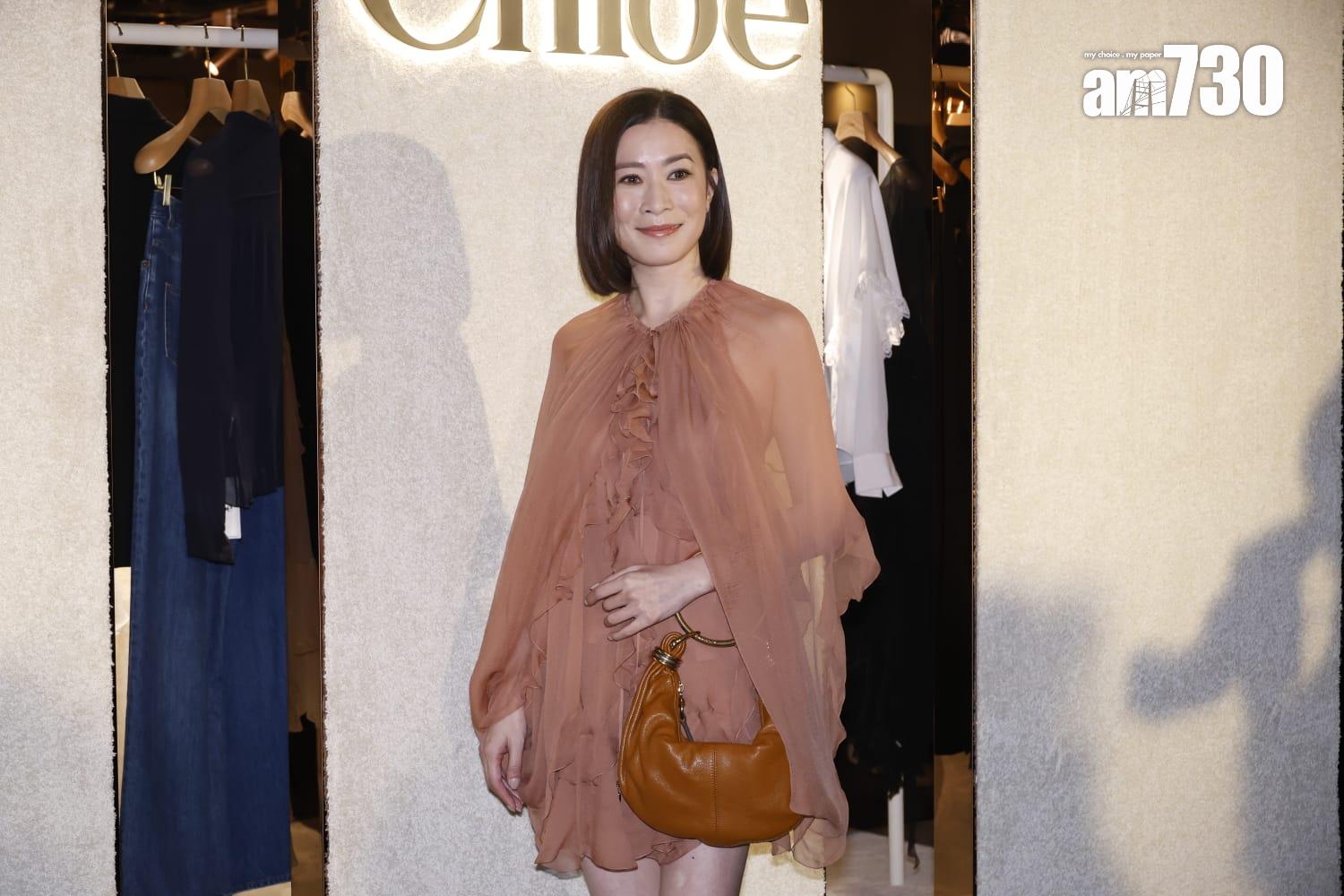 佘詩曼靚爆出席品牌活動。(林俊源攝)