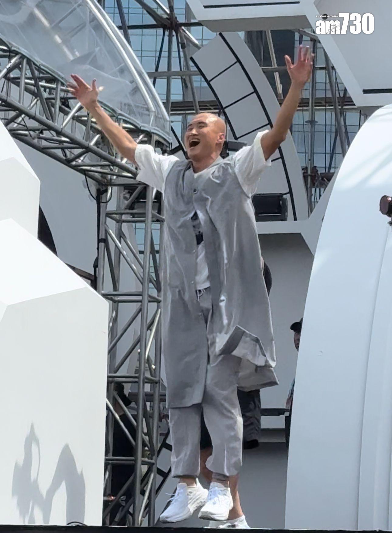 電音和尚「日進大師」為S2O亞洲潑水音樂節香港站打頭陣炒熱氣氛。