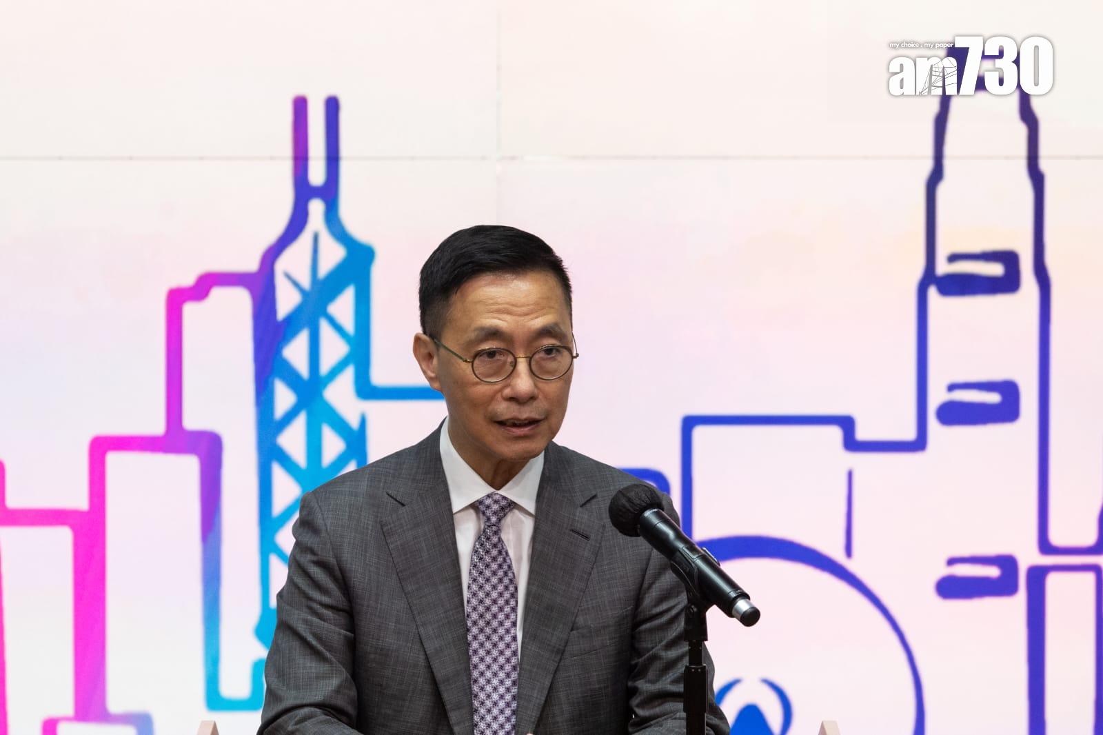 政府啟動「好客之道」運動,楊潤雄說有信心香港人本身的基因都是好客和禮貌。(蘇文傑攝)