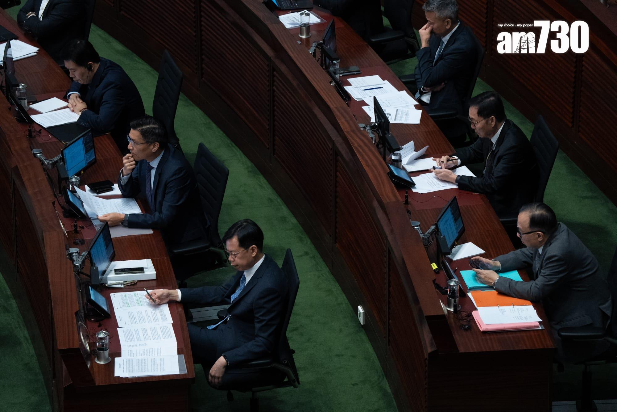 立法會行政長官互動交流答問會(林靄怡攝)