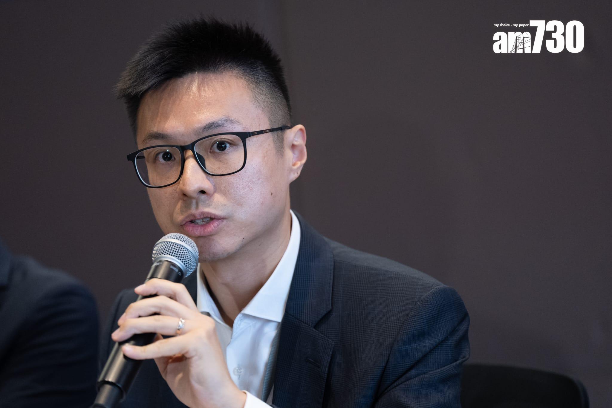 旅遊業相關業界代表召開記者會,講述目前正面對的困難和挑戰(林靄怡攝)