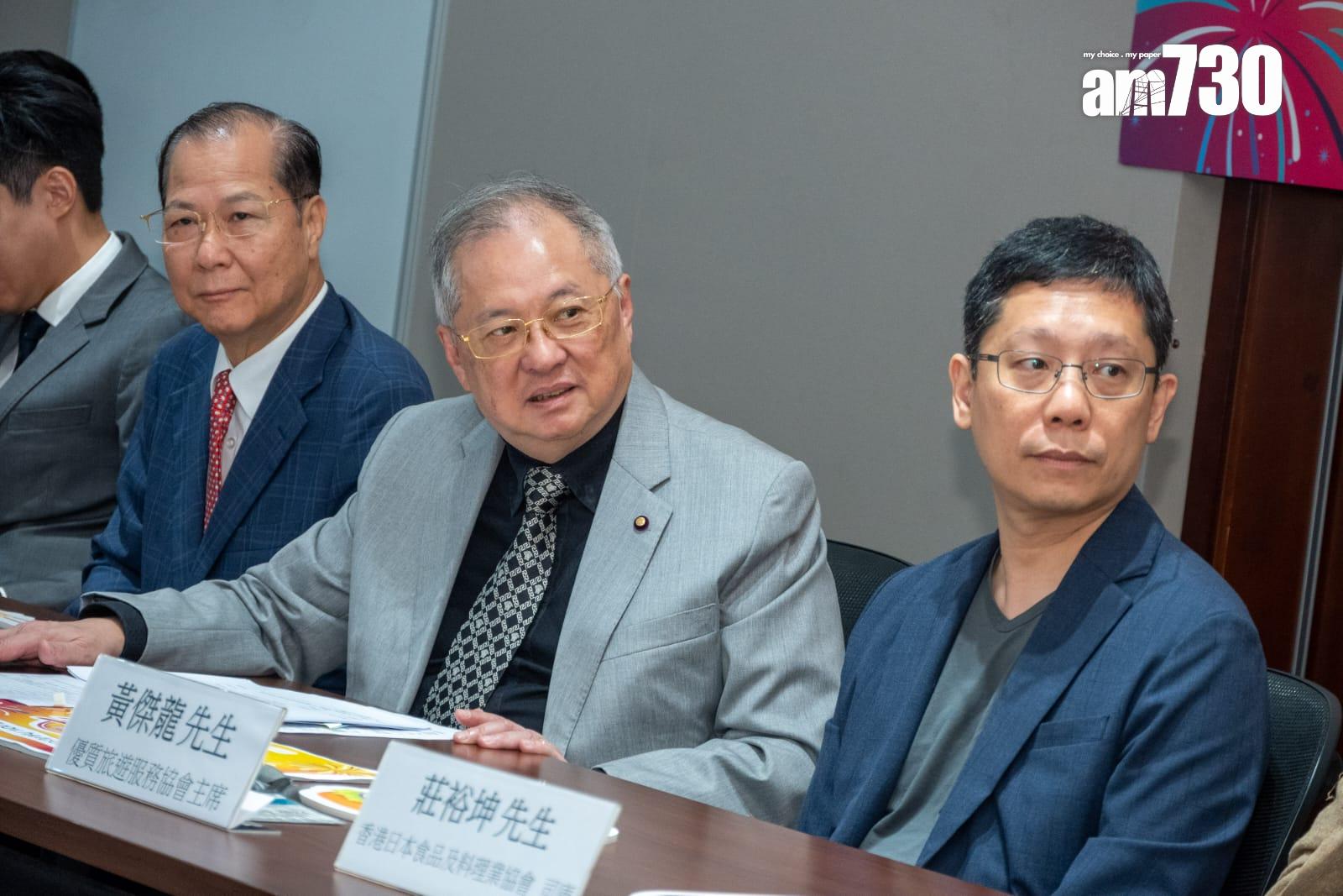 飲食界立法會議員張宇人話,飲食業面臨嘅挑戰,業界人手唔夠嘅問題。(陳奕釗攝)