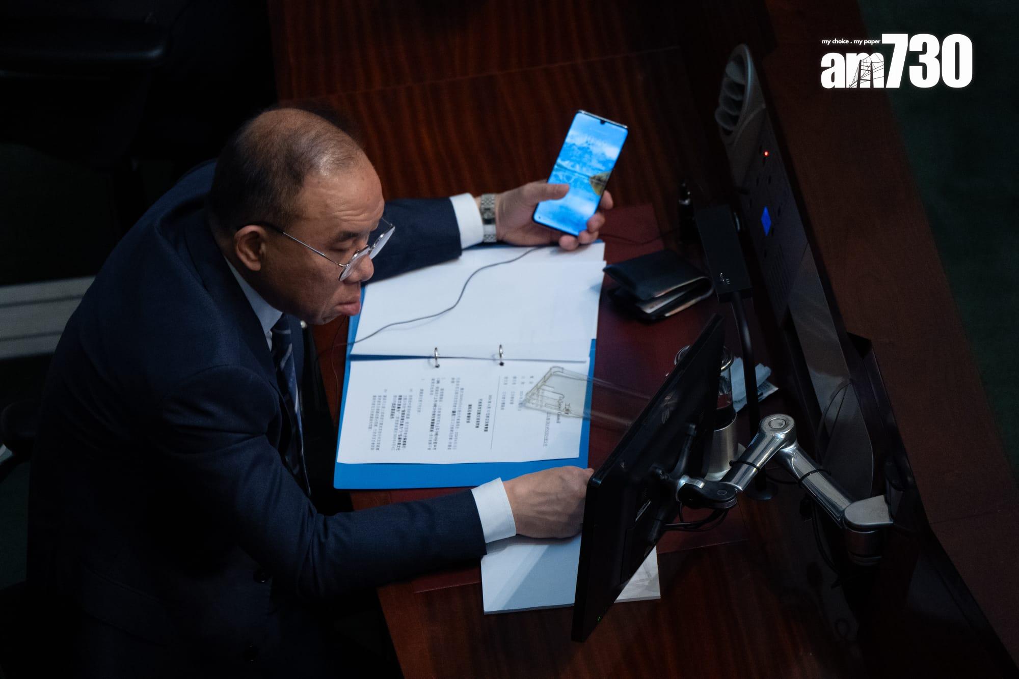 立法會行政長官互動交流答問會(林靄怡攝)