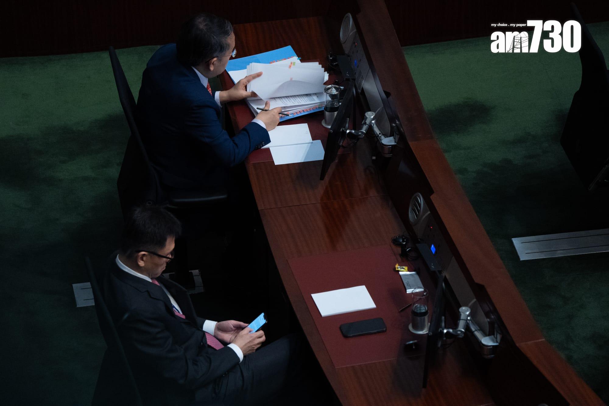 立法會行政長官互動交流答問會(林靄怡攝)