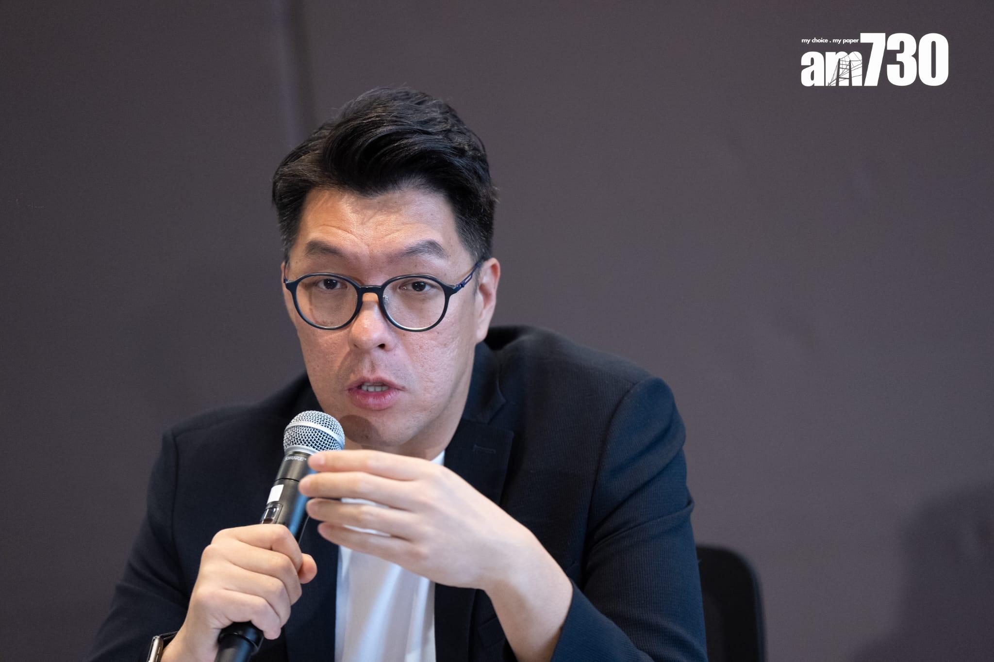 旅遊業相關業界代表召開記者會,講述目前正面對的困難和挑戰(林靄怡攝)