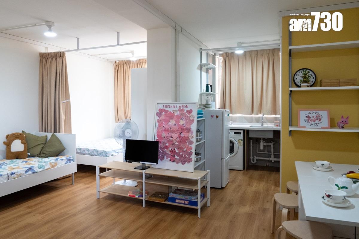 簡約公屋4至5人單位示範單位。(資料圖片/林靄怡攝)