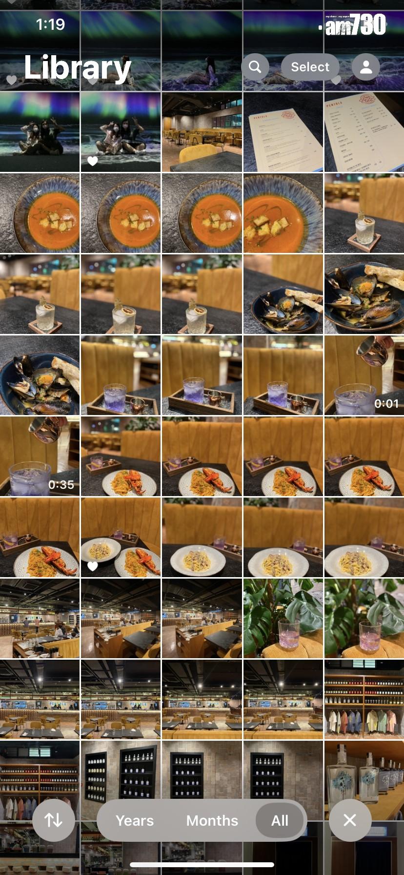 iOS 18|相片以一頁過操控更加直觀方便。