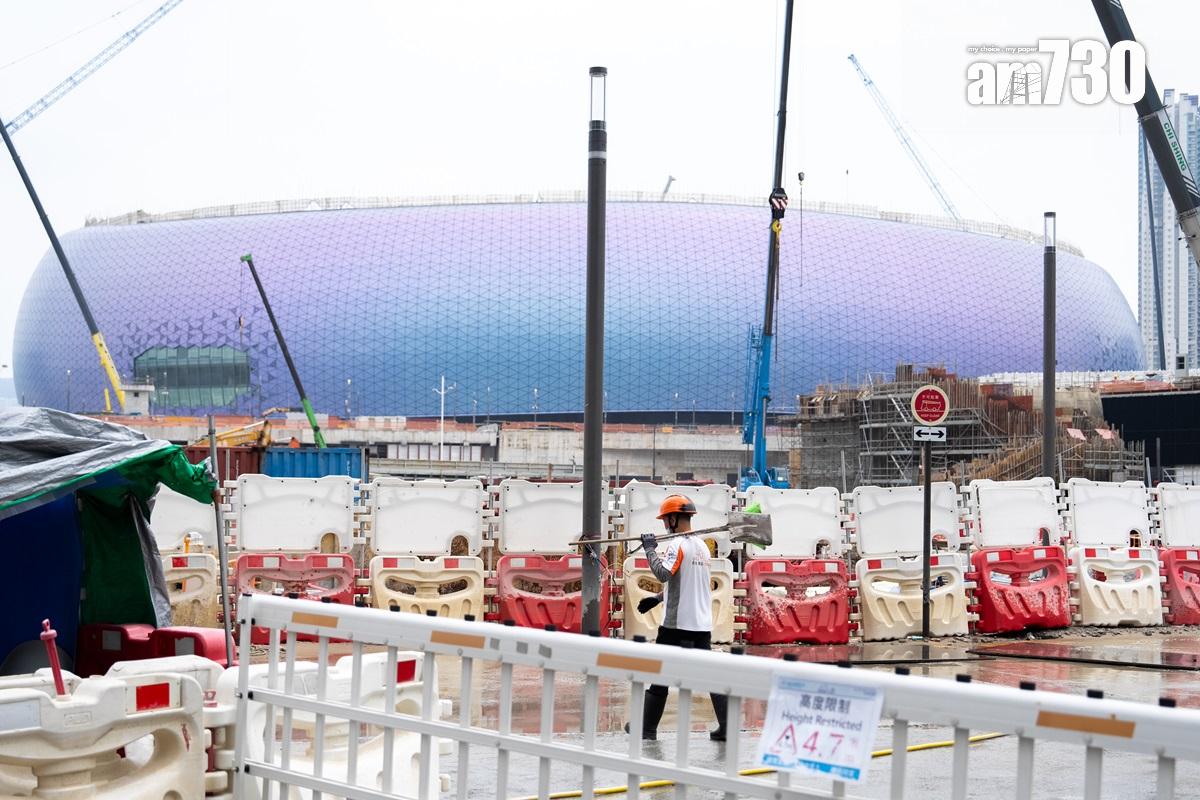啟德體育園明年分階段啟用。(資料圖片/林靄怡攝)