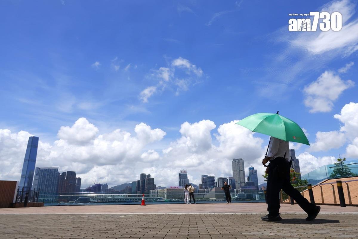 本港近期天氣持續酷熱。(林俊源攝)