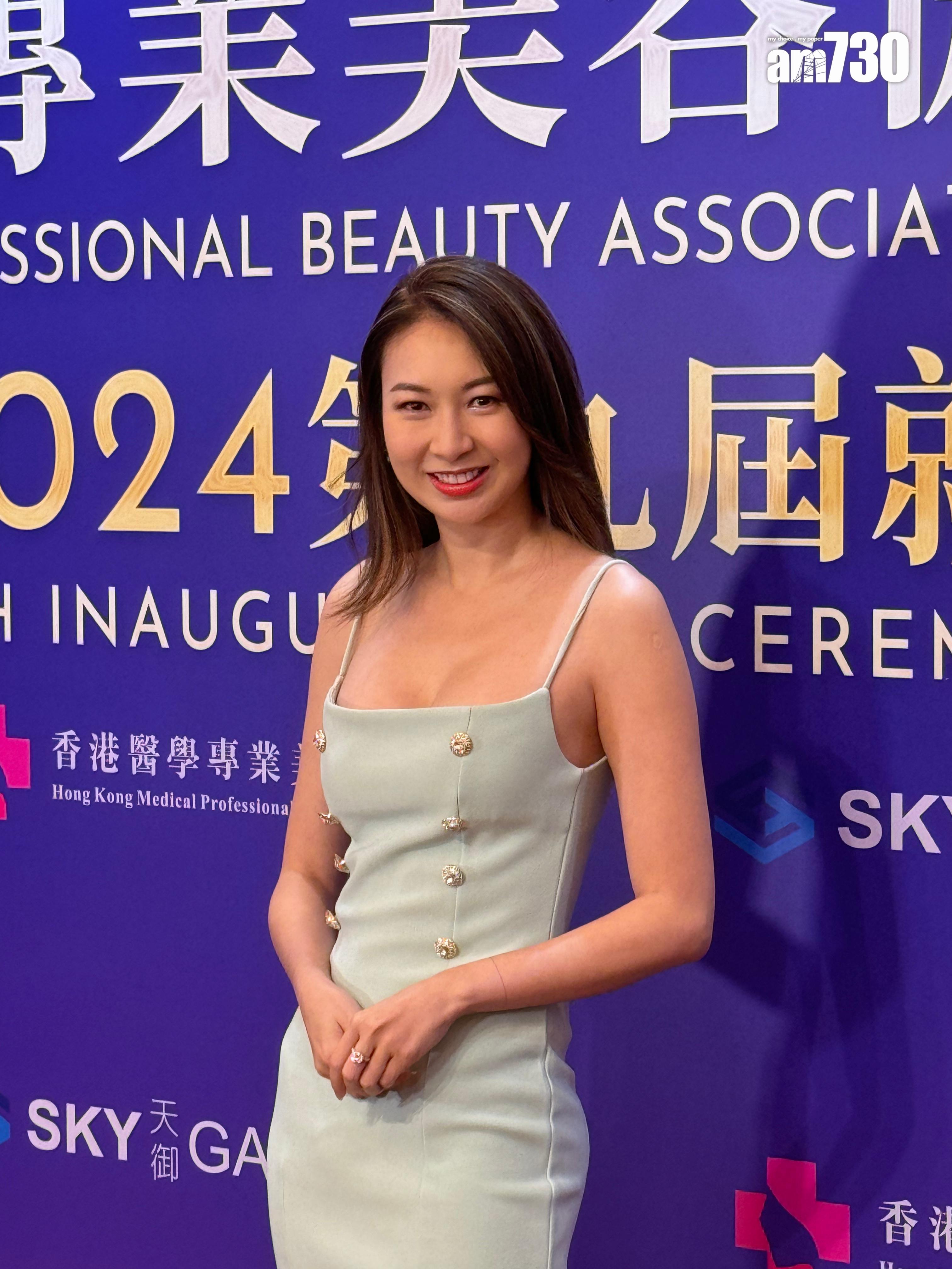 莊思敏透露將會為新劇《巨塔之后》到內地拍攝。