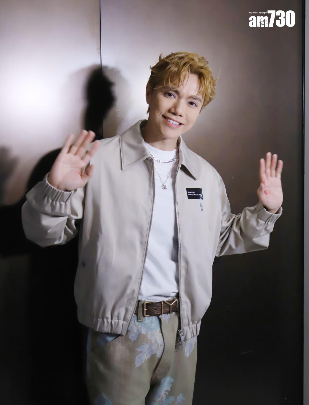 張敬軒地獄式操肌,表示要練靚個pat。