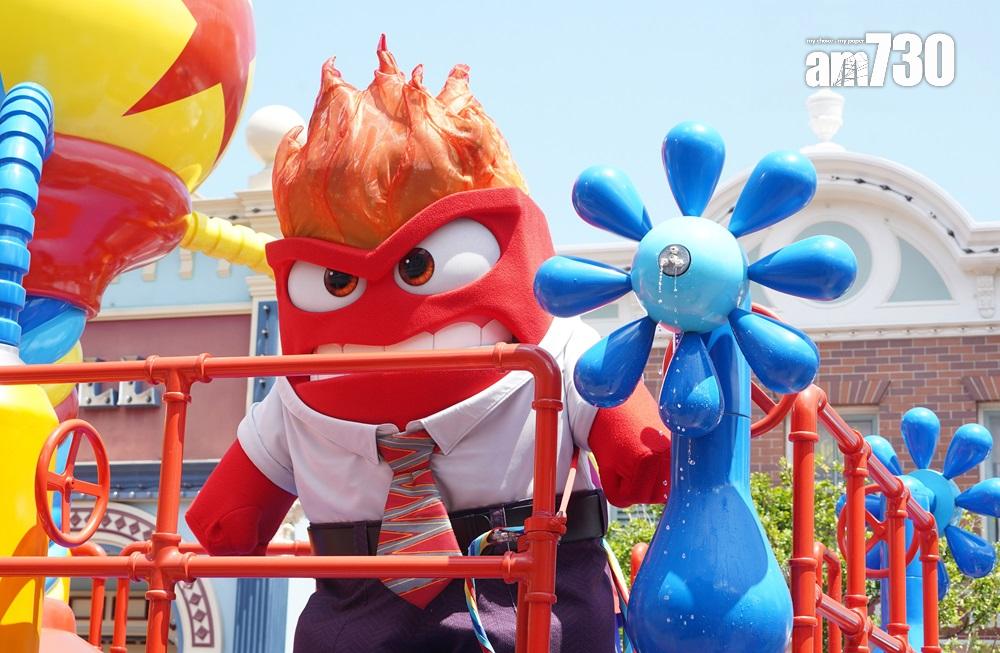 阿燥首度登場與Pixar好友一起大玩水花。